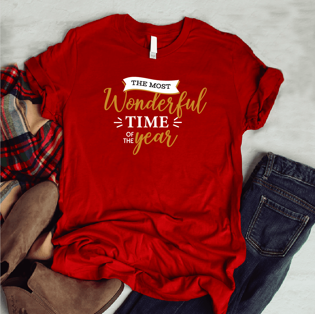 Camisa estampada tipo T-shirt (NAVIDAD) The most wonderful time — foto 7