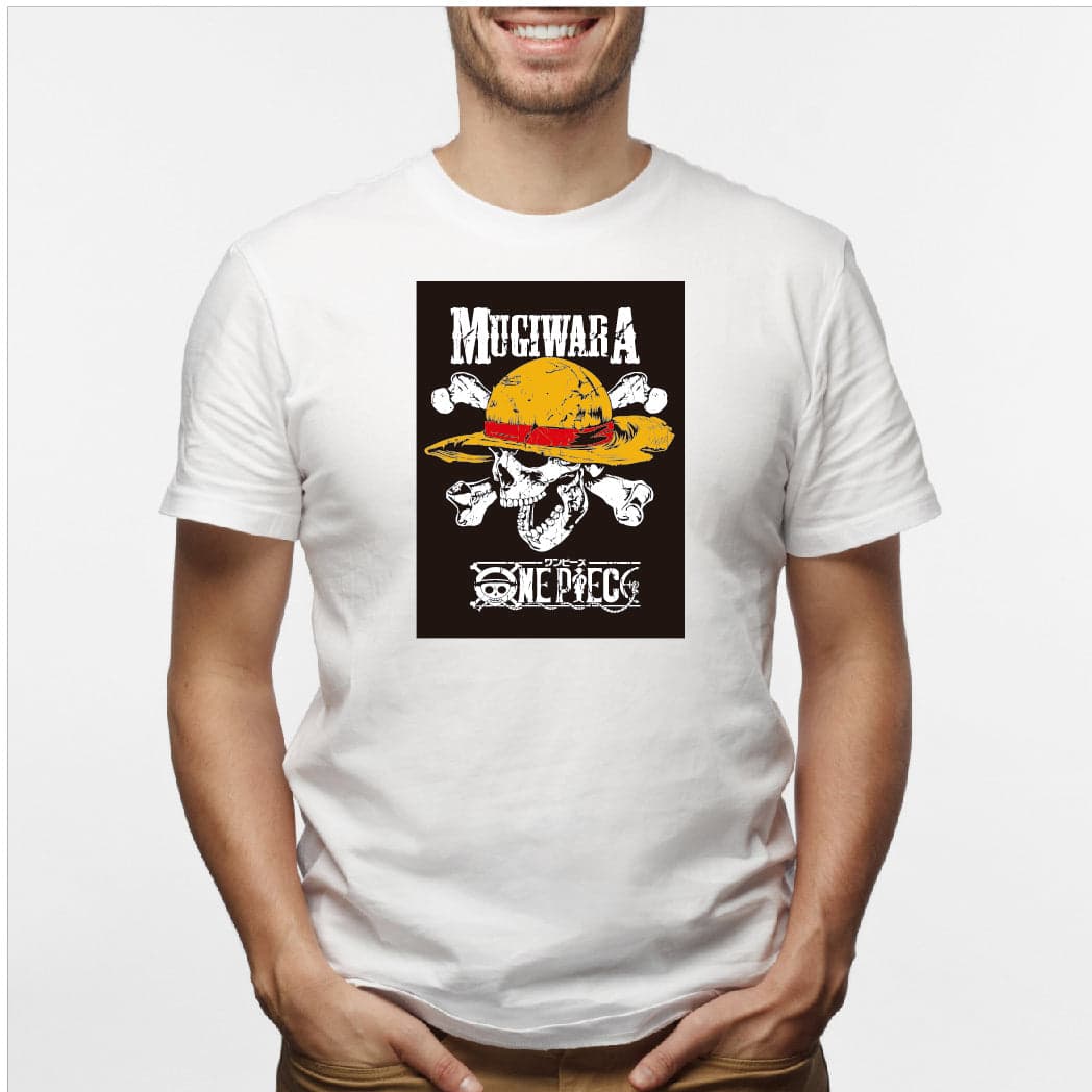 Camisa estampada en algodón para hombre tipo T-shirt Mugiwara One Pieces — foto 4
