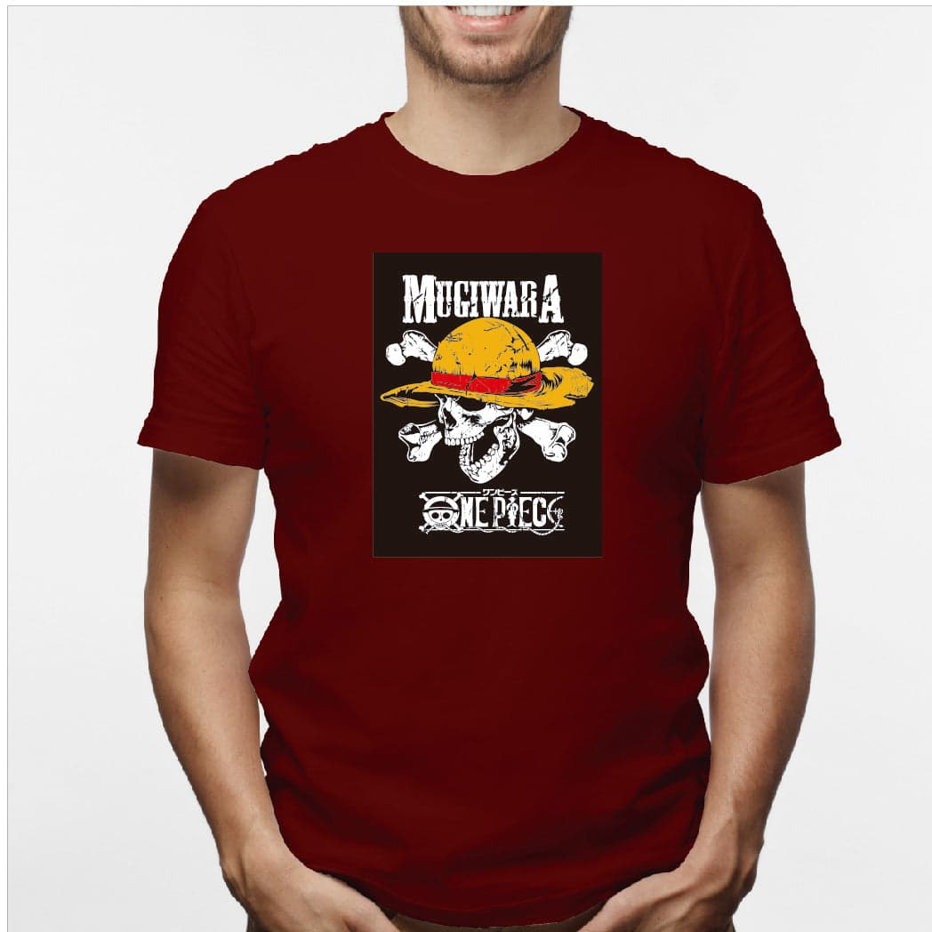 Camisa estampada en algodón para hombre tipo T-shirt Mugiwara One Pieces — foto 6
