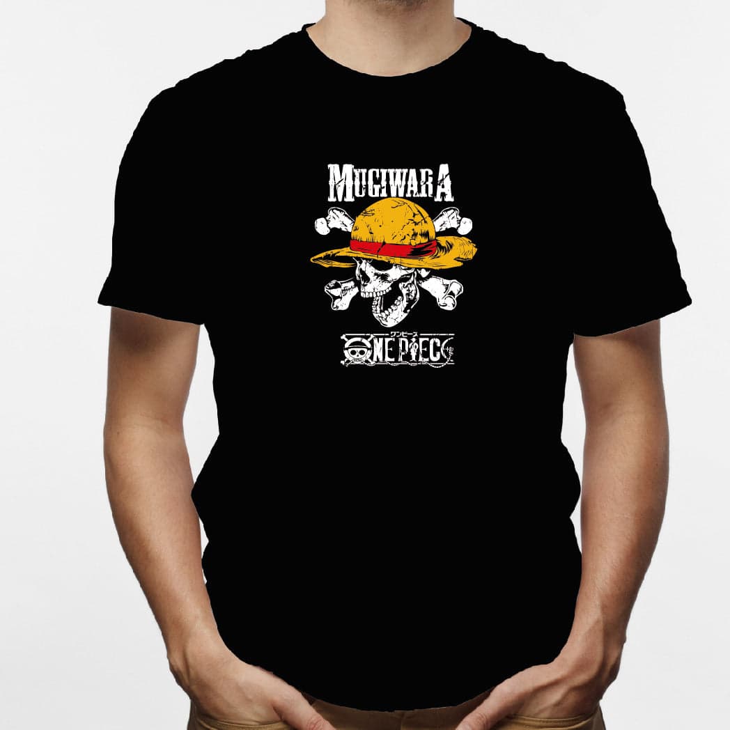 Camisa estampada en algodón para hombre tipo T-shirt Mugiwara One Pieces — foto 2