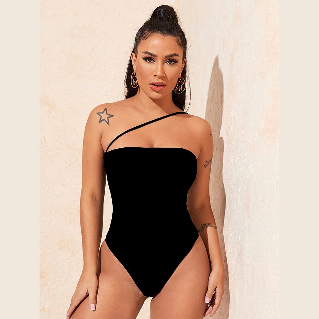 BODY SIN MANGAS CON TIRANTE DIAGONAL — foto 5