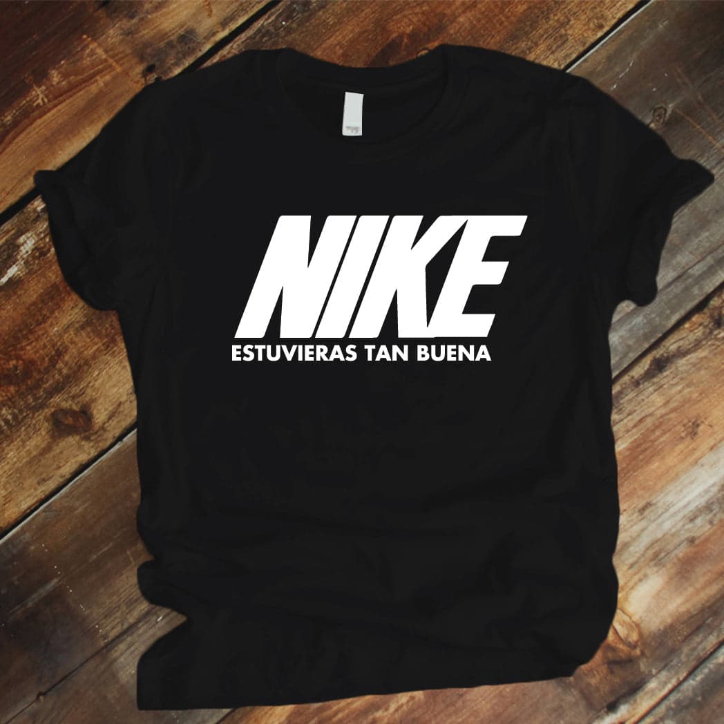 Camisa estampada para hombre  tipo T-shirt NIKE estuvieras tan buena — foto 4