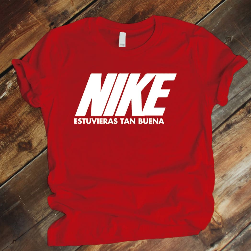 Camisa estampada para hombre  tipo T-shirt NIKE estuvieras tan buena — foto 5
