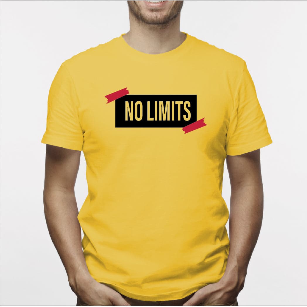 Camisa estampada para hombre tipo T-Shirt No limits — foto 1