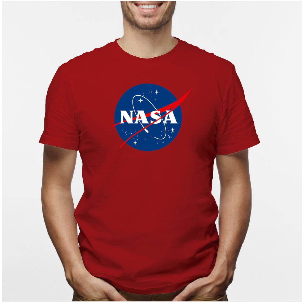 Camisa estampada en algodón para hombre tipo T-shirt Nasa — foto 4