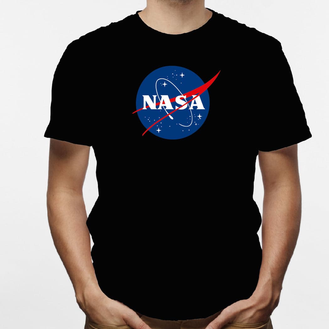 Camisa estampada en algodón para hombre tipo T-shirt Nasa — foto 5