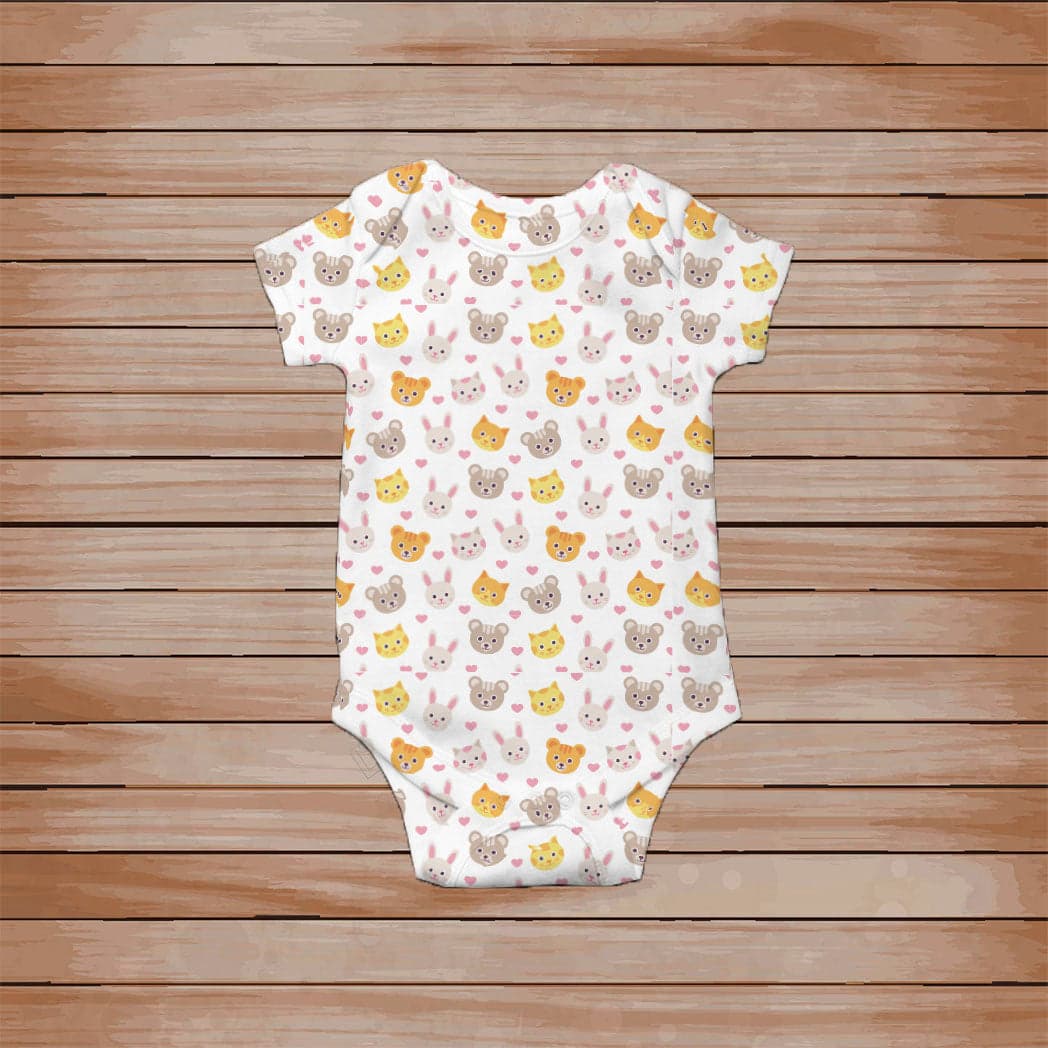 Body para bebe (mameluco) estampado con Osito Gato — foto 1