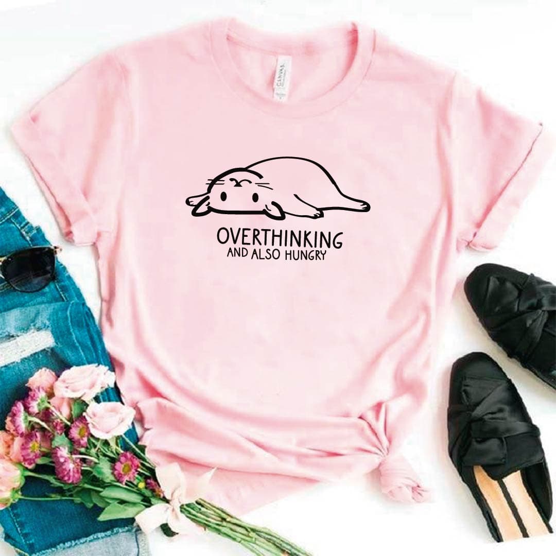 Camiseta estampada T-shirt Gatito Over Thinking — foto 1