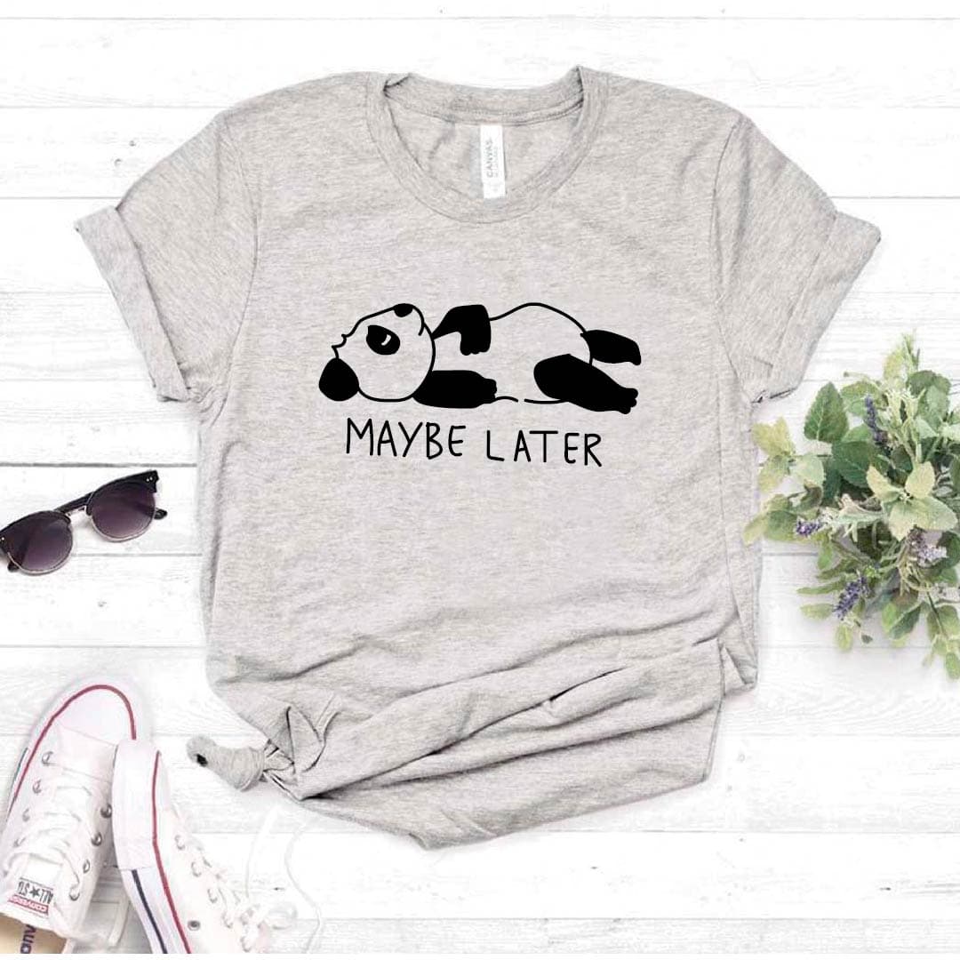 Camisetas estampada tipo T-shirt  MAYBE LATER — foto 8