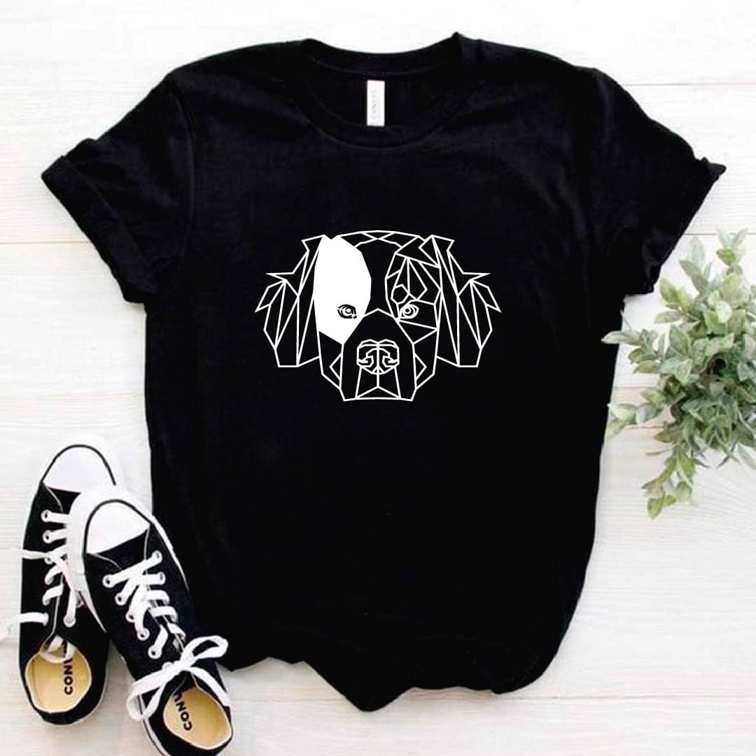 Camiseta estampada tipo T-shirt BOYERO DE BERNA CARA (GEOMÉTRICO) — foto 3
