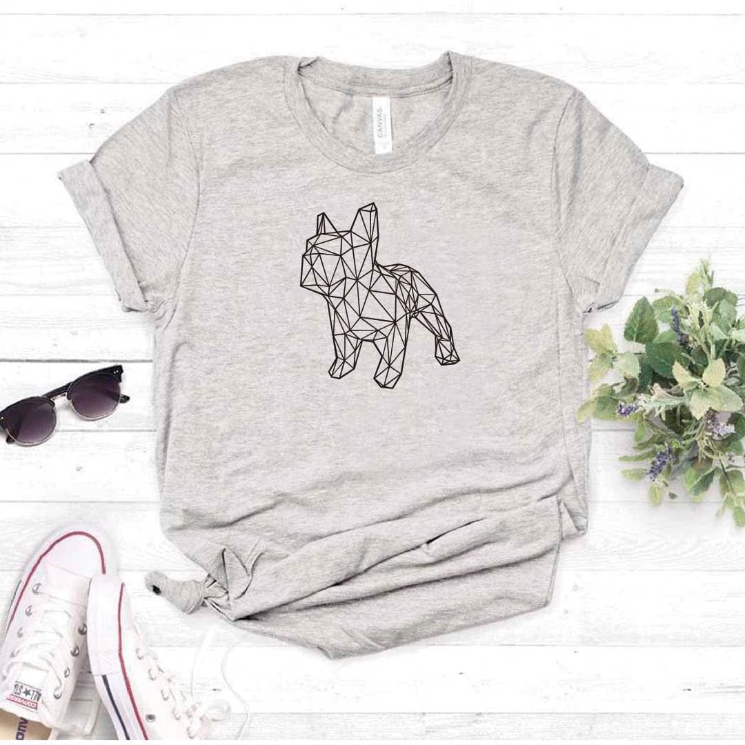 Camiseta estampada tipo T-shirt BOSTON TERRIER (GEOMÉTRICO) — foto 7