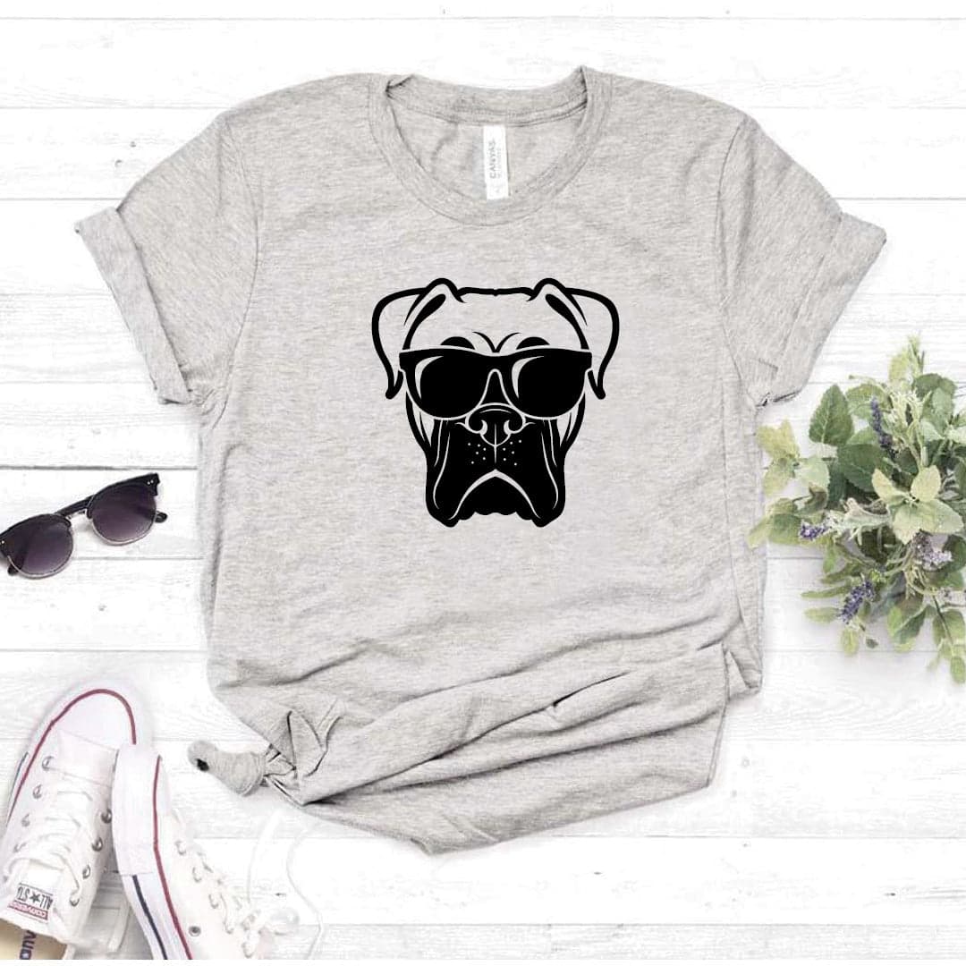 Camisa estampada  tipo T-shirt PERRO CON LENTES — foto 8