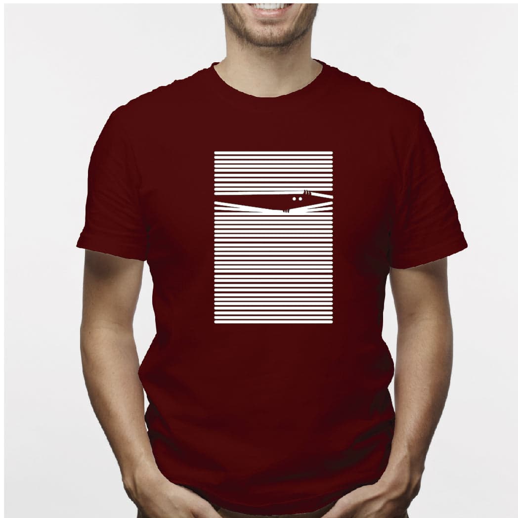Camiseta estampada hombre T-shirt Persiana Monster — foto 1