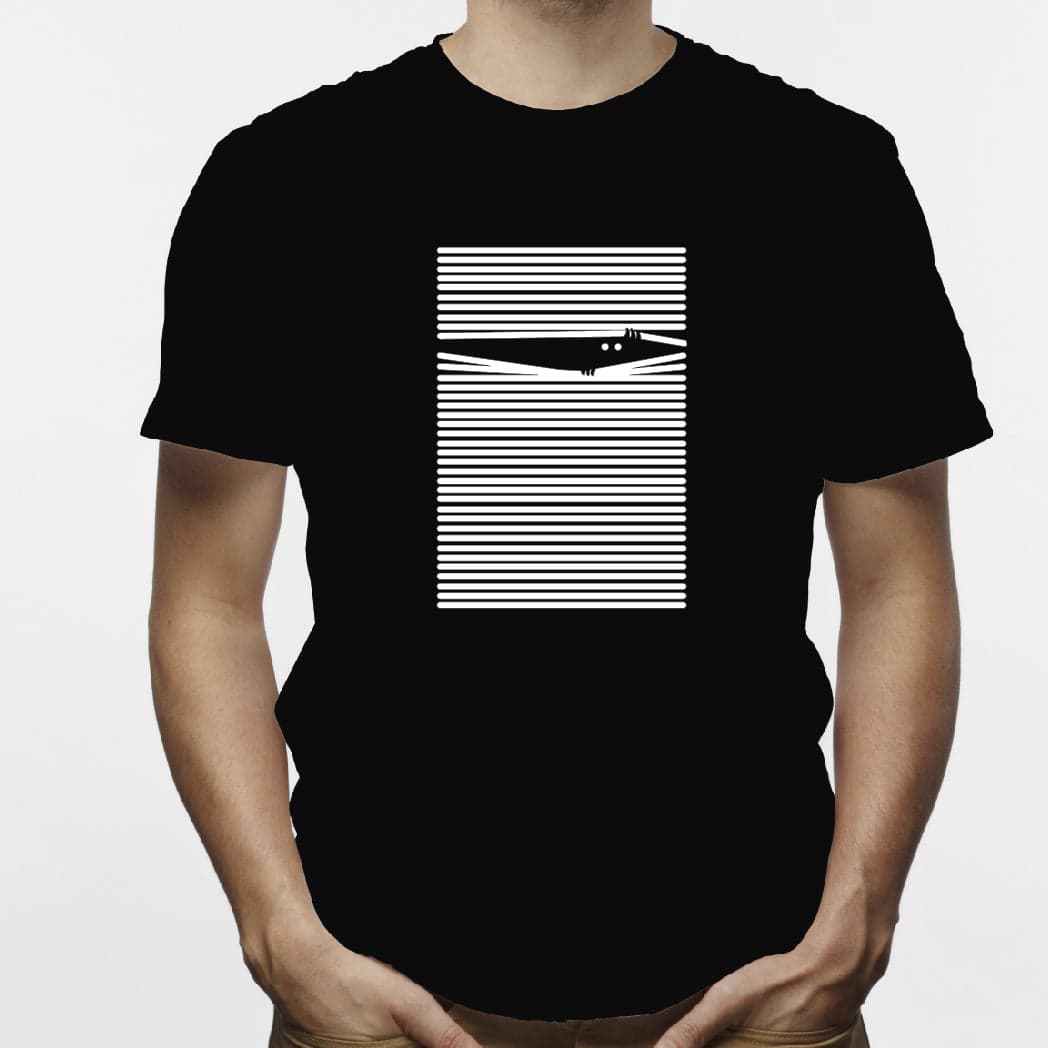 Camiseta estampada hombre T-shirt Persiana Monster — foto 4