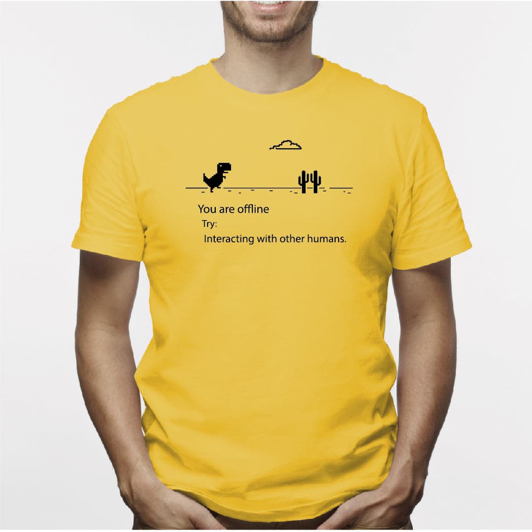 Camisa estampada tipo T- shirt NO INTERNET (HOMBRE) — foto 4