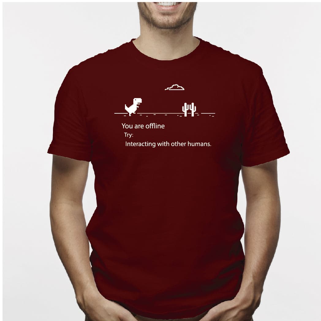 Camisa estampada tipo T- shirt NO INTERNET (HOMBRE) — foto 5