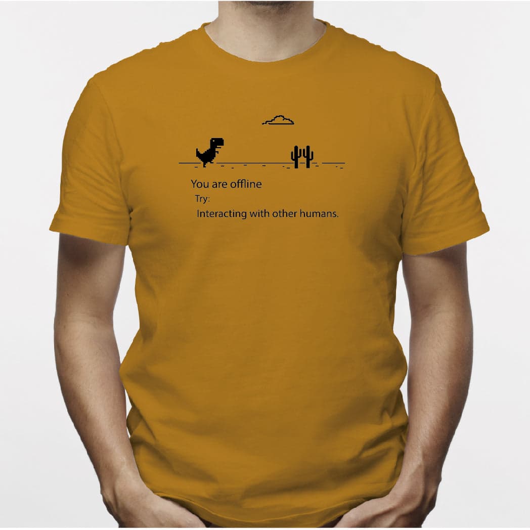 Camisa estampada tipo T- shirt NO INTERNET (HOMBRE) — foto 6