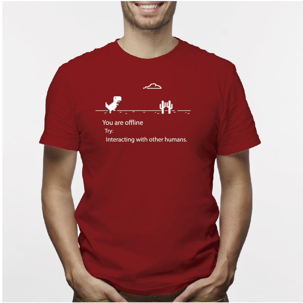 Camisa estampada tipo T- shirt NO INTERNET (HOMBRE) — foto 7