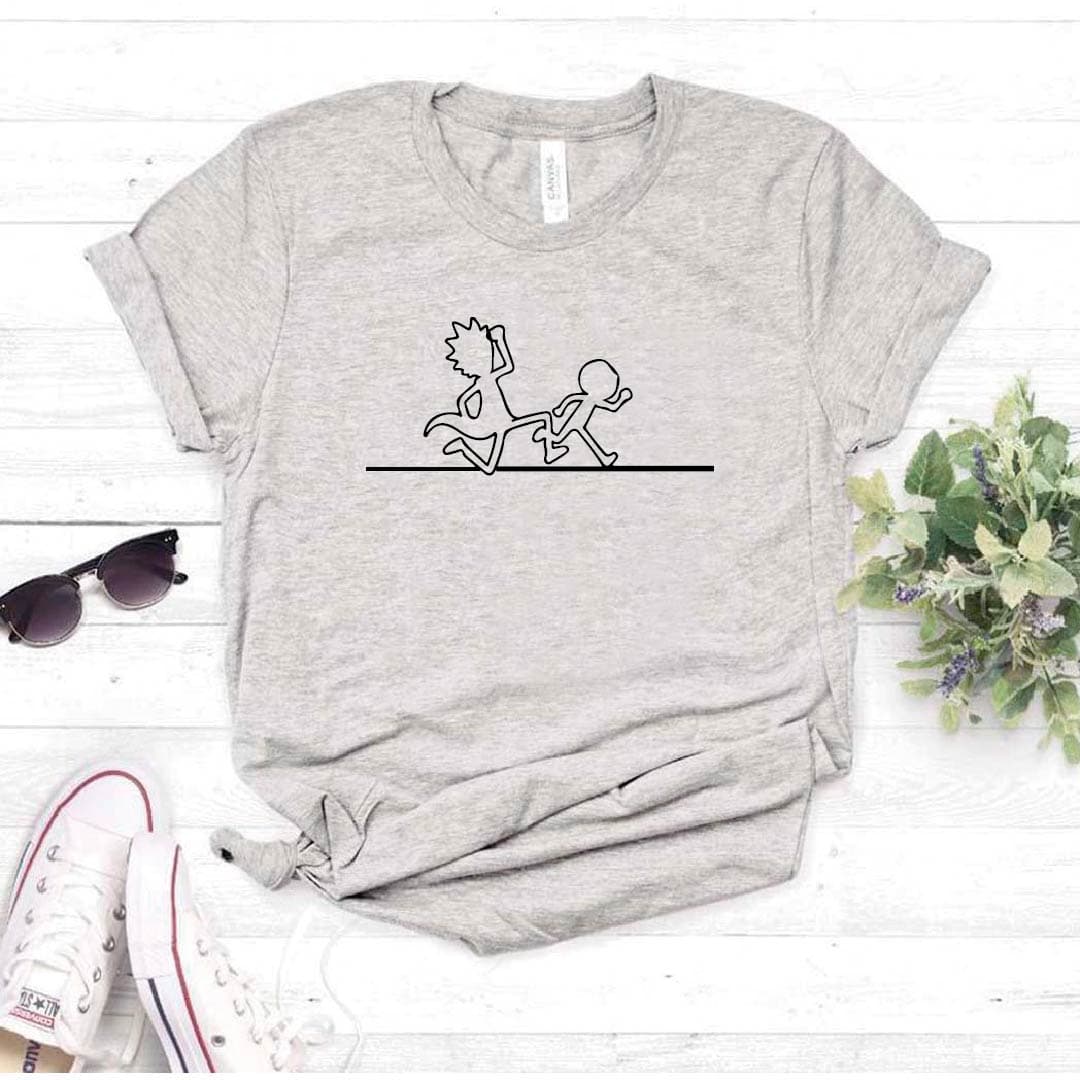 Camisa estampada  tipo T-shirt  Rick and morty — foto 4