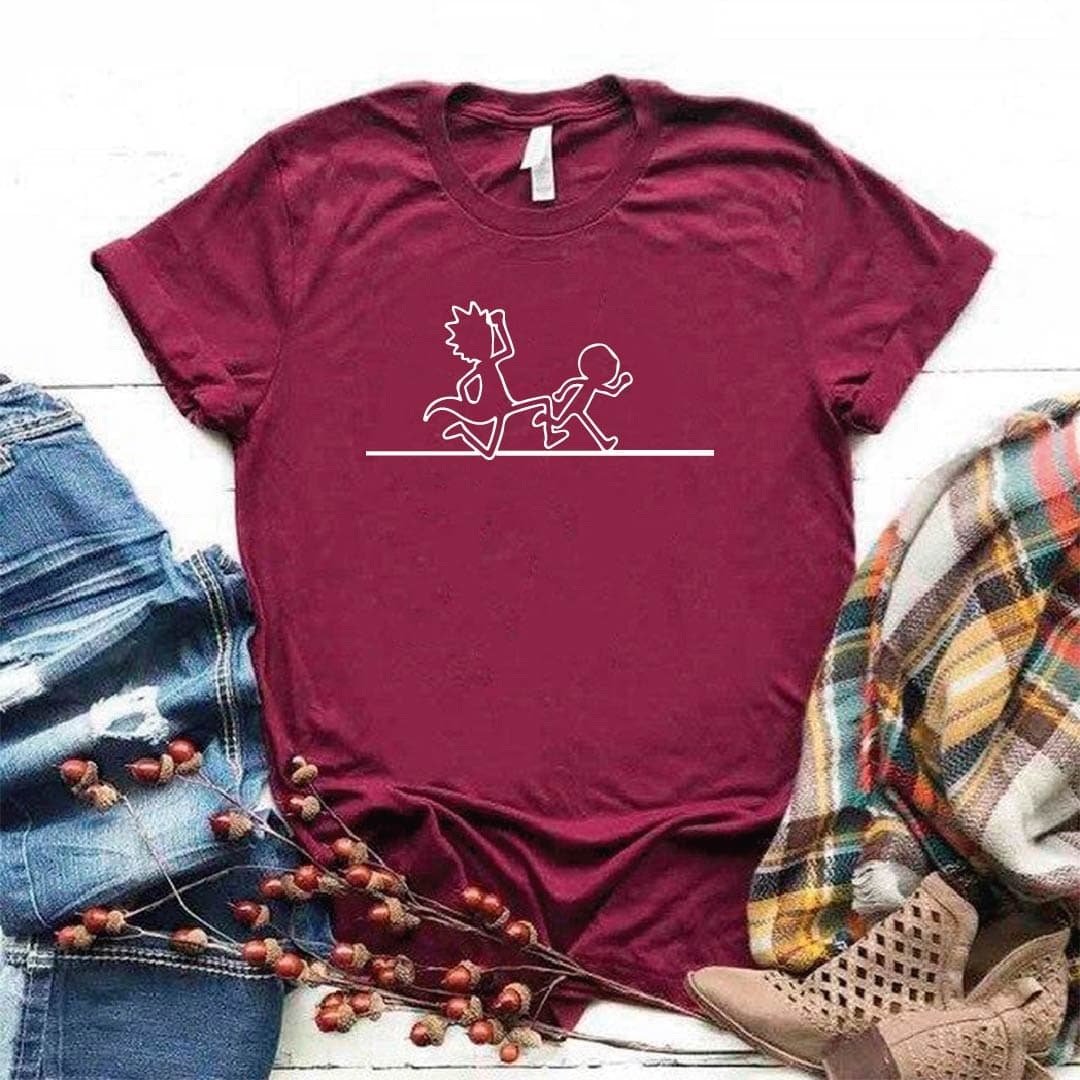Camisa estampada  tipo T-shirt  Rick and morty — foto 6