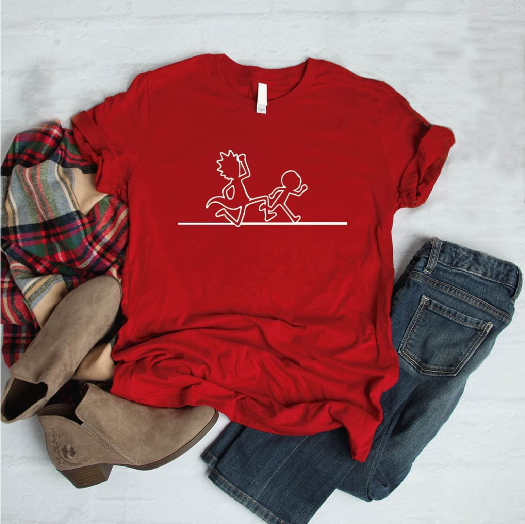 Camisa estampada  tipo T-shirt  Rick and morty — foto 8