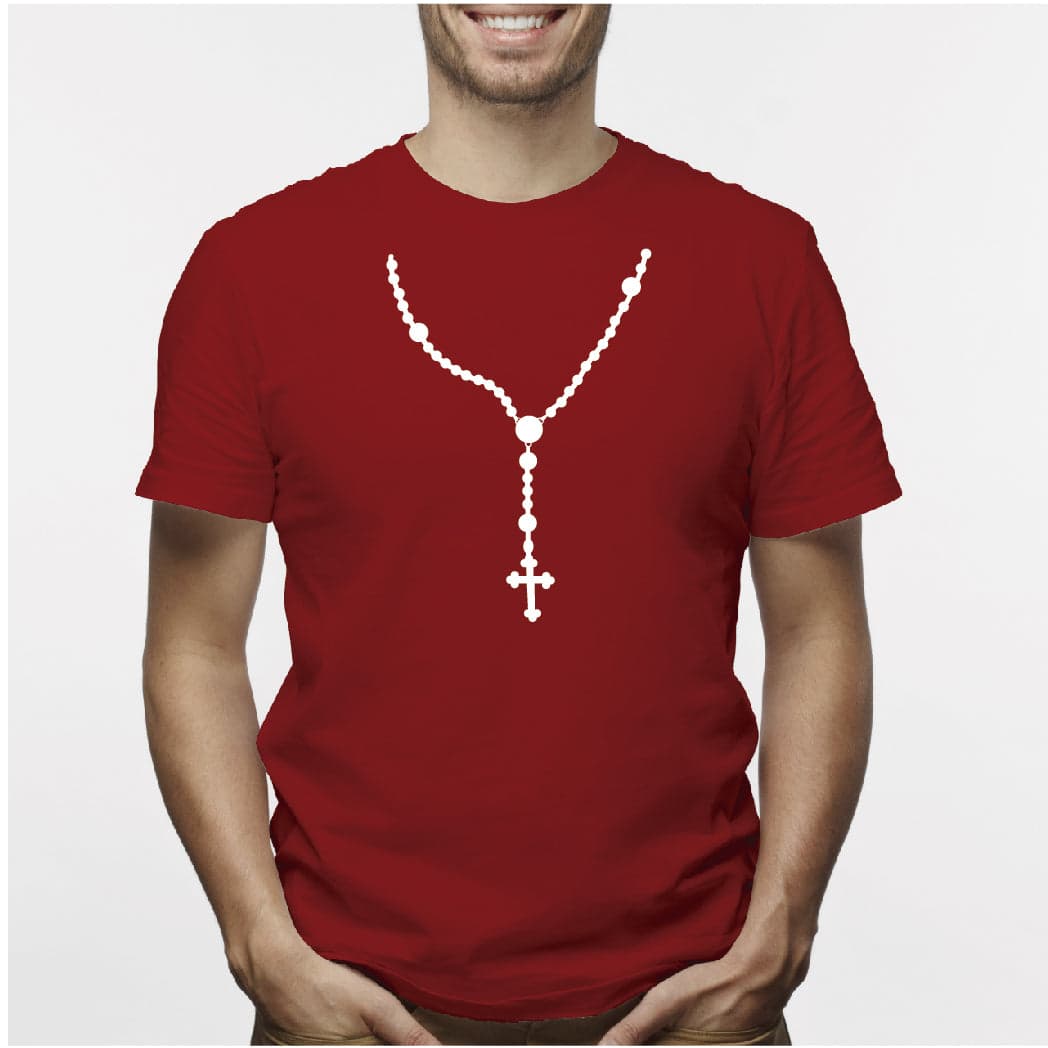 Camiseta estampada hombre T-shirt Rosario — foto 3