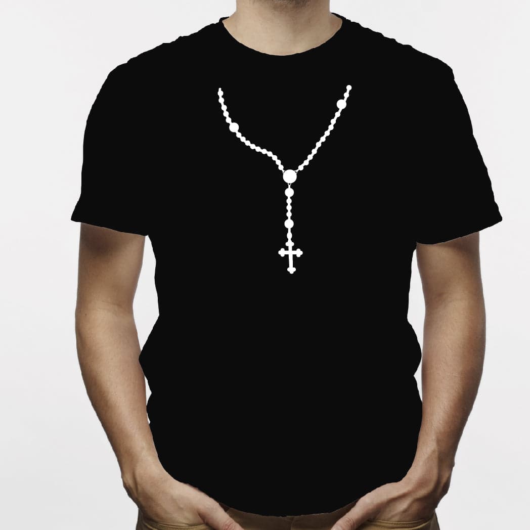 Camiseta estampada hombre T-shirt Rosario — foto 4