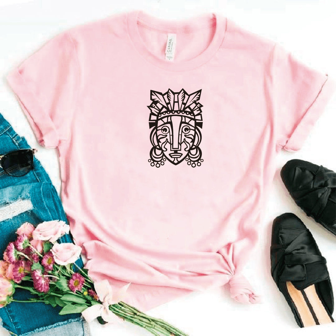 Camiseta estampada tipo T-shirt CARETA MAYA — foto 5