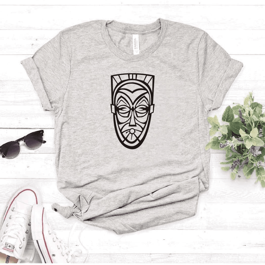 Camiseta estampada tipo T-shirt CARETA MAYA SIN PLIUMAS — foto 2
