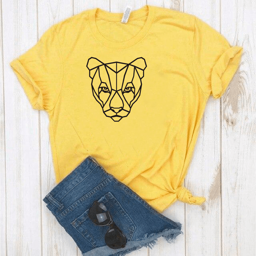 Camiseta estampada tipo T-shirt LEONA (GEOMÉTRICO) — foto 8