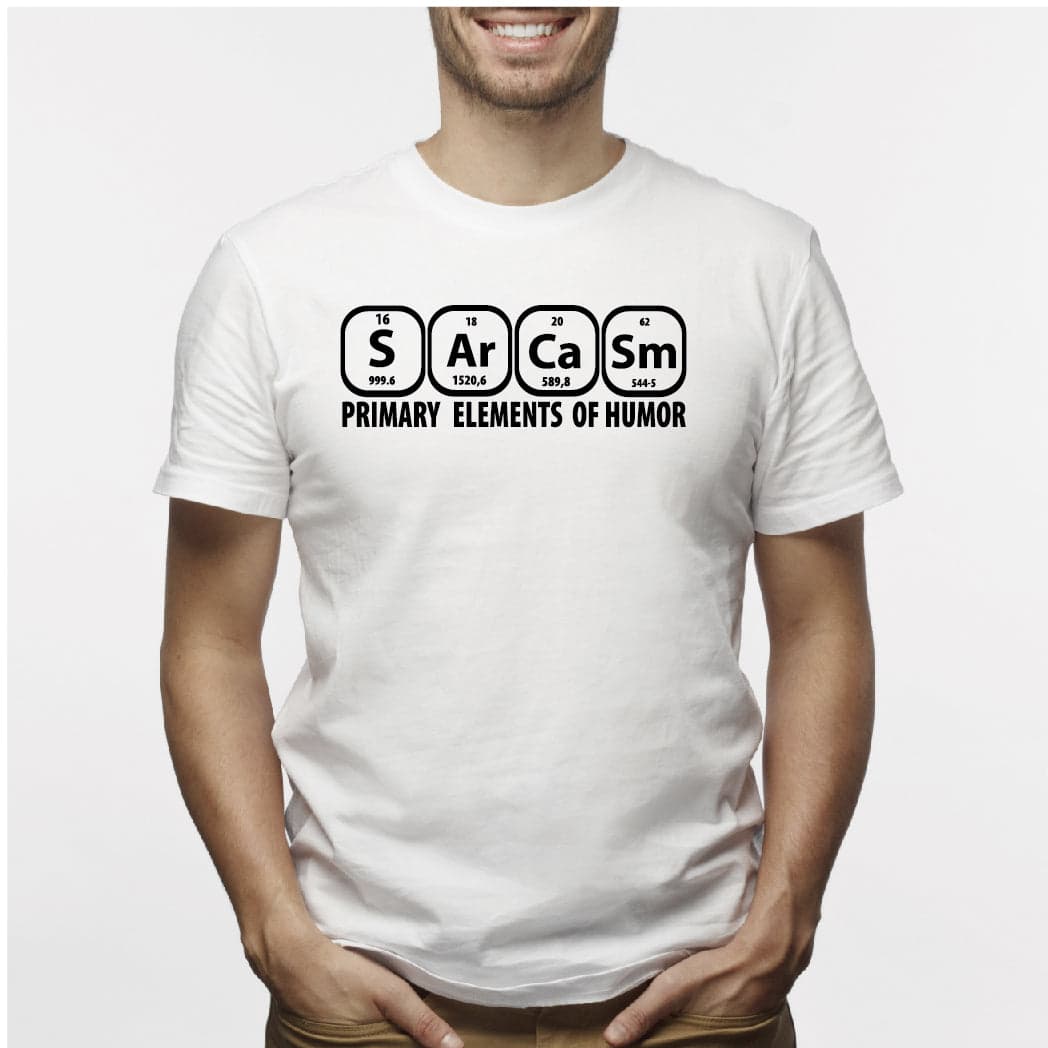 Camisa estampada tipo T- shirt SARCAMS TABLA PERIODICA (HOMBRE) — foto 3
