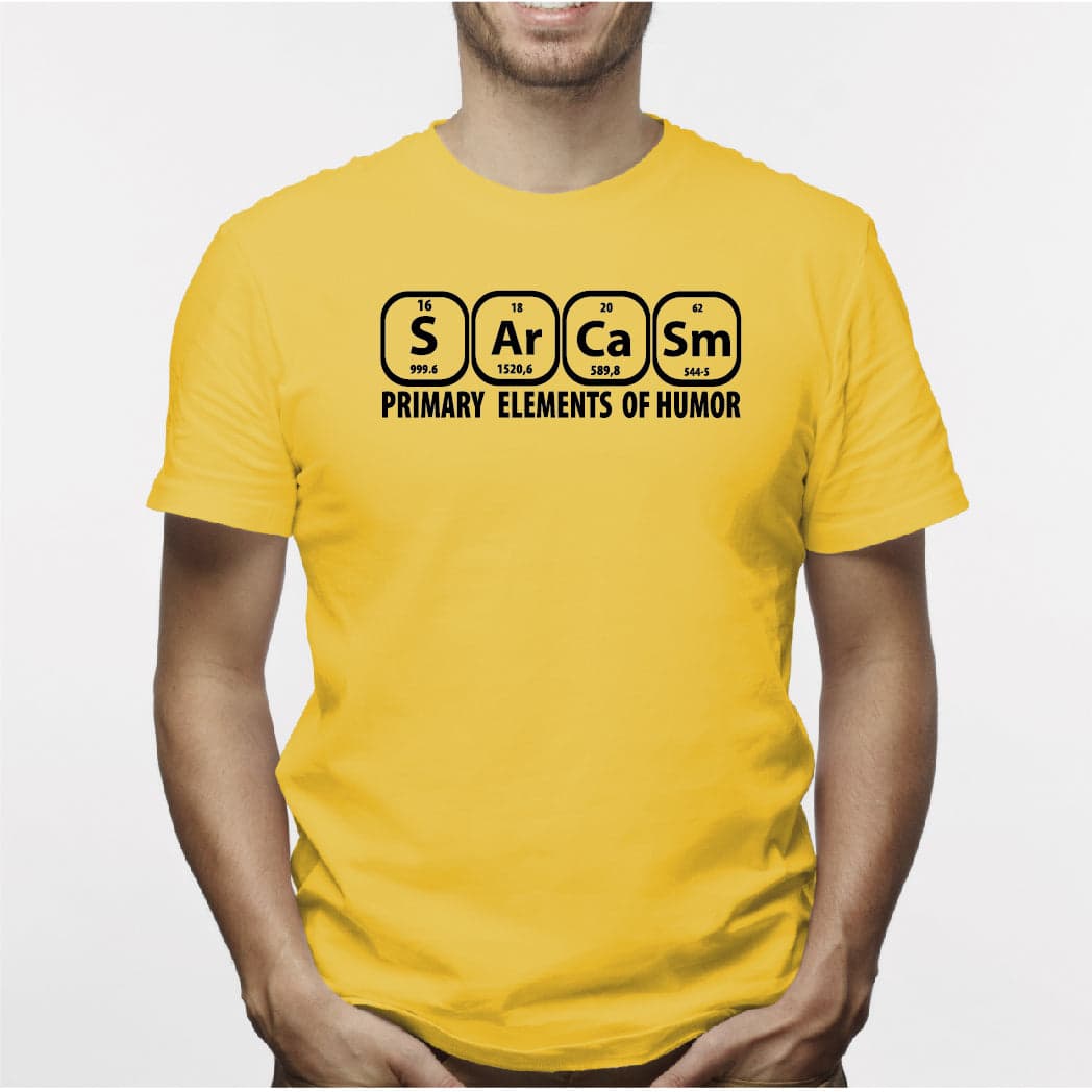 Camisa estampada tipo T- shirt SARCAMS TABLA PERIODICA (HOMBRE) — foto 4