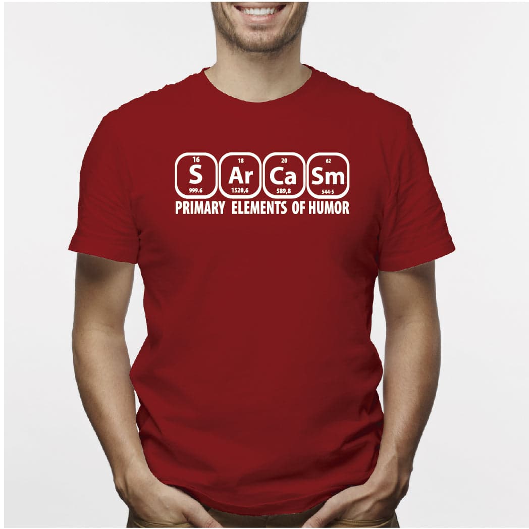 Camisa estampada tipo T- shirt SARCAMS TABLA PERIODICA (HOMBRE) — foto 7