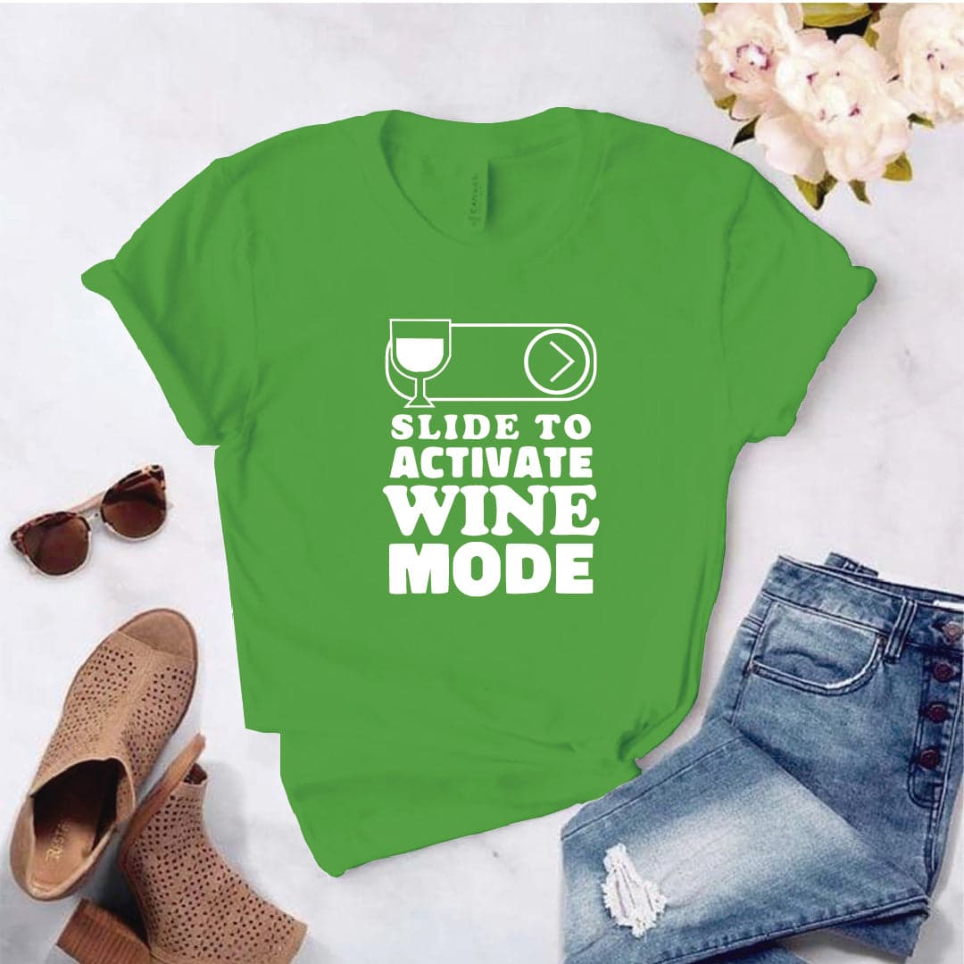Camisa estampada tipo T- shirt SLIDE TO WINE — foto 4