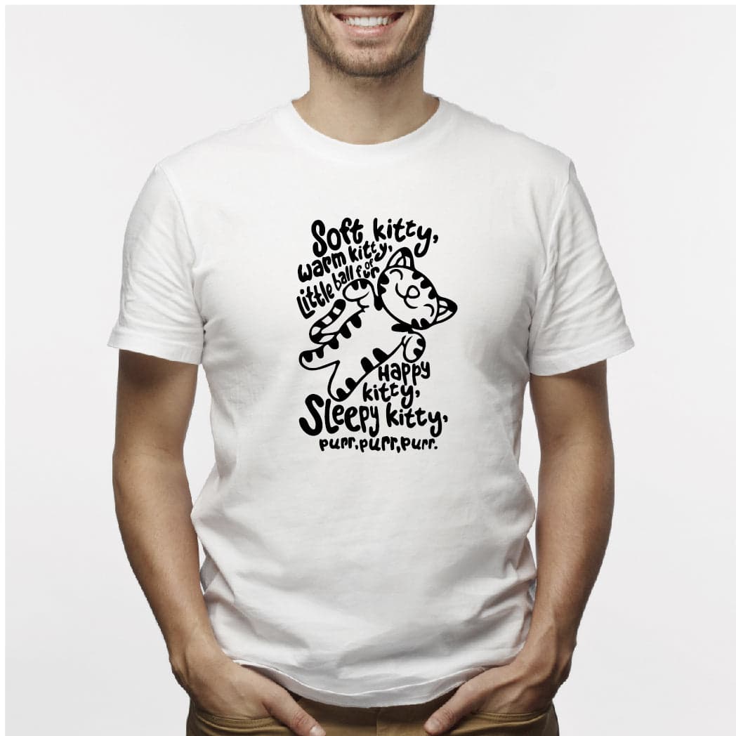 Camiseta estampada hombre T-shirt SOFT KITTY — foto 1
