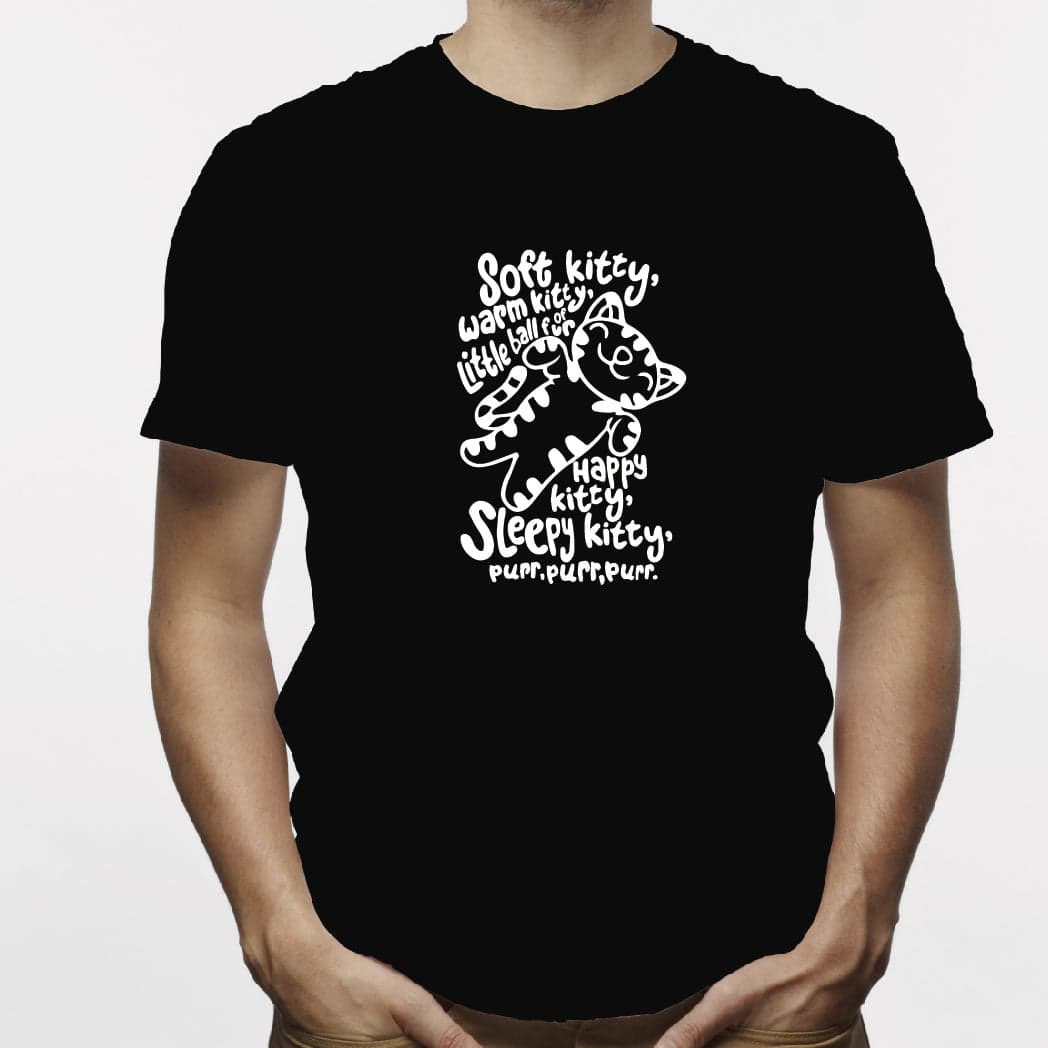 Camiseta estampada hombre T-shirt SOFT KITTY — foto 3