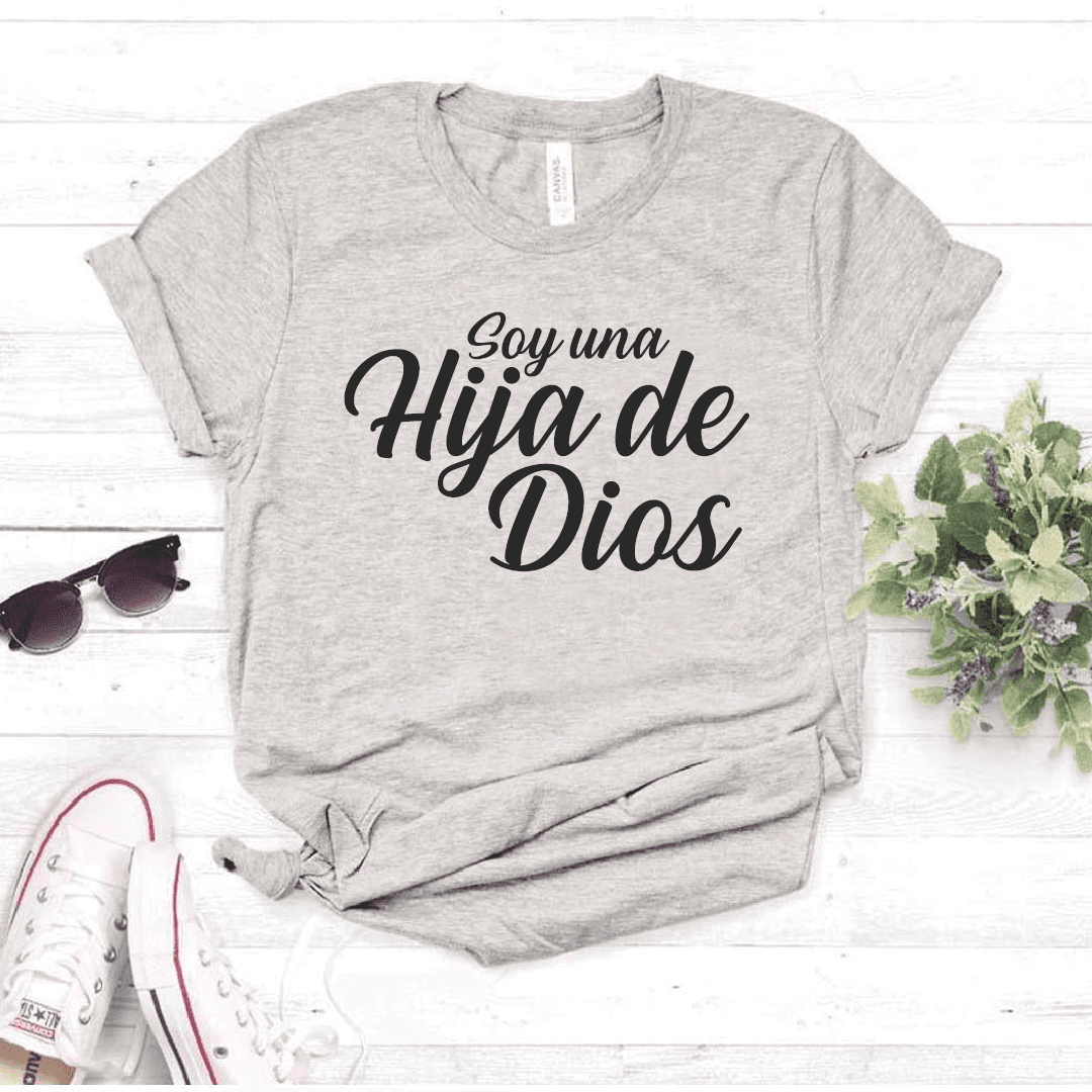 Camiseta estampada tipo T-shirt SOY UNA HIJA DE DIOS (CRISTIANOS) — foto 8