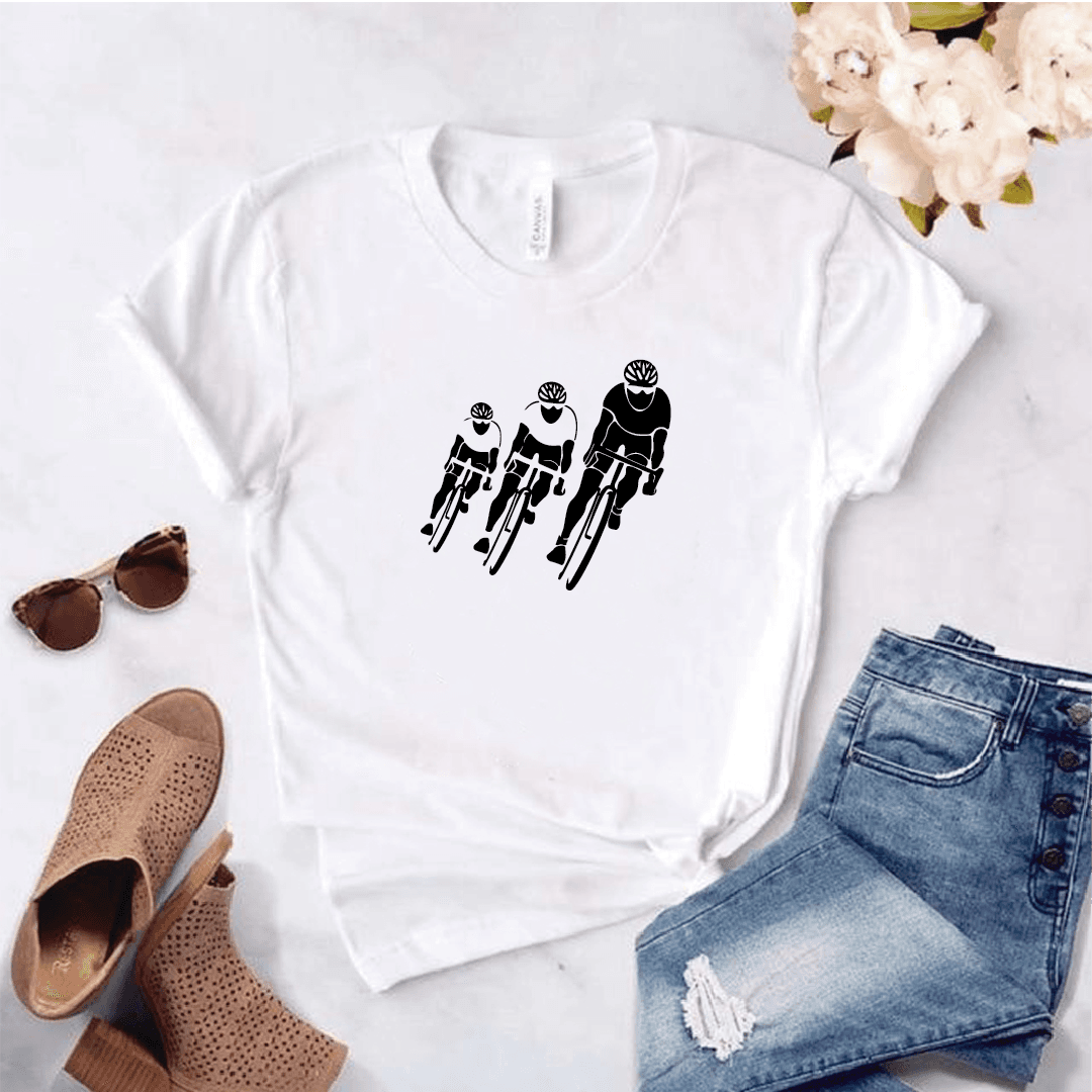 Camisa estampada  tipo T-shirt TRIO CICLISTA DAMA — foto 3
