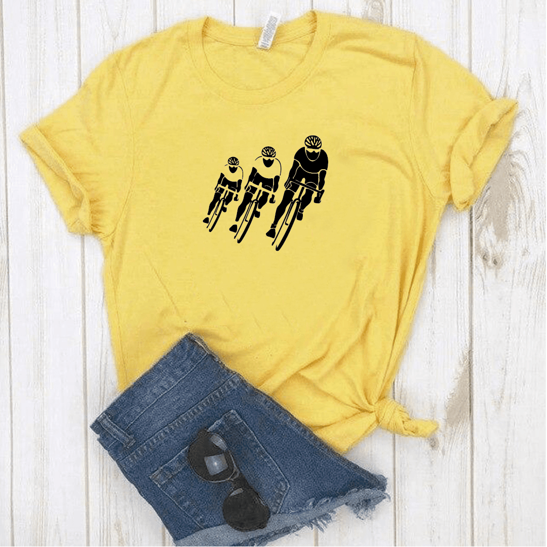 Camisa estampada  tipo T-shirt TRIO CICLISTA DAMA — foto 4