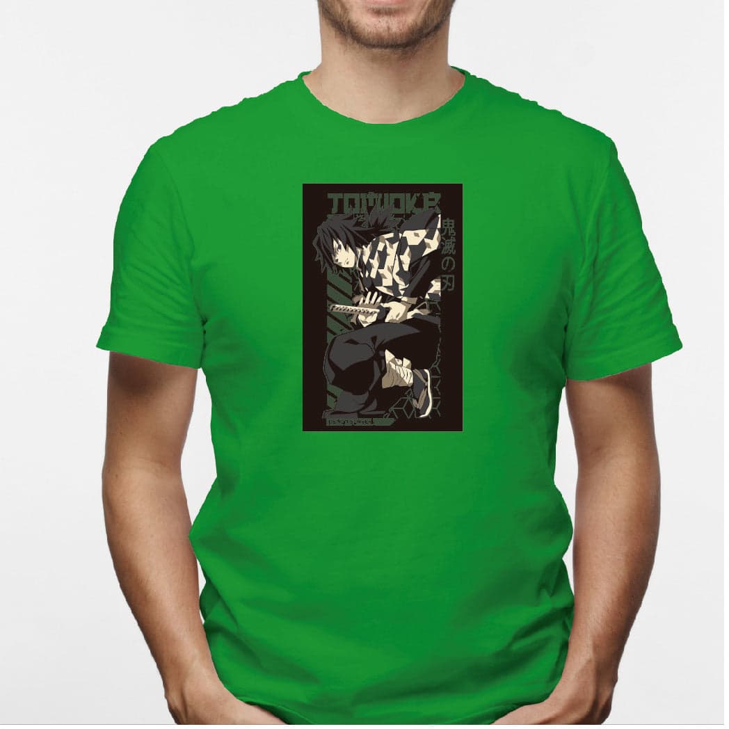 Camisa estampada en algodón para hombre tipo T-shirt Tomioka — foto 7