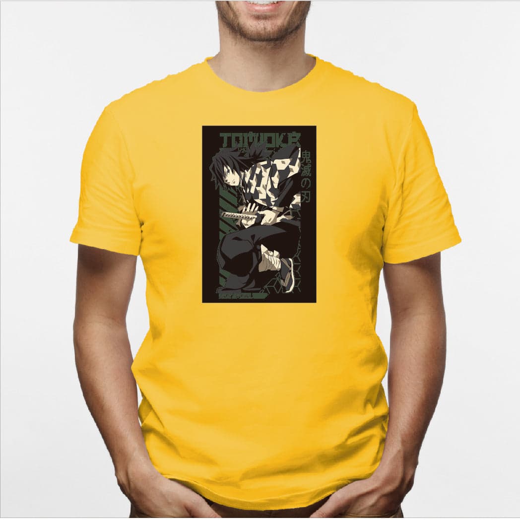 Camisa estampada en algodón para hombre tipo T-shirt Tomioka — foto 2