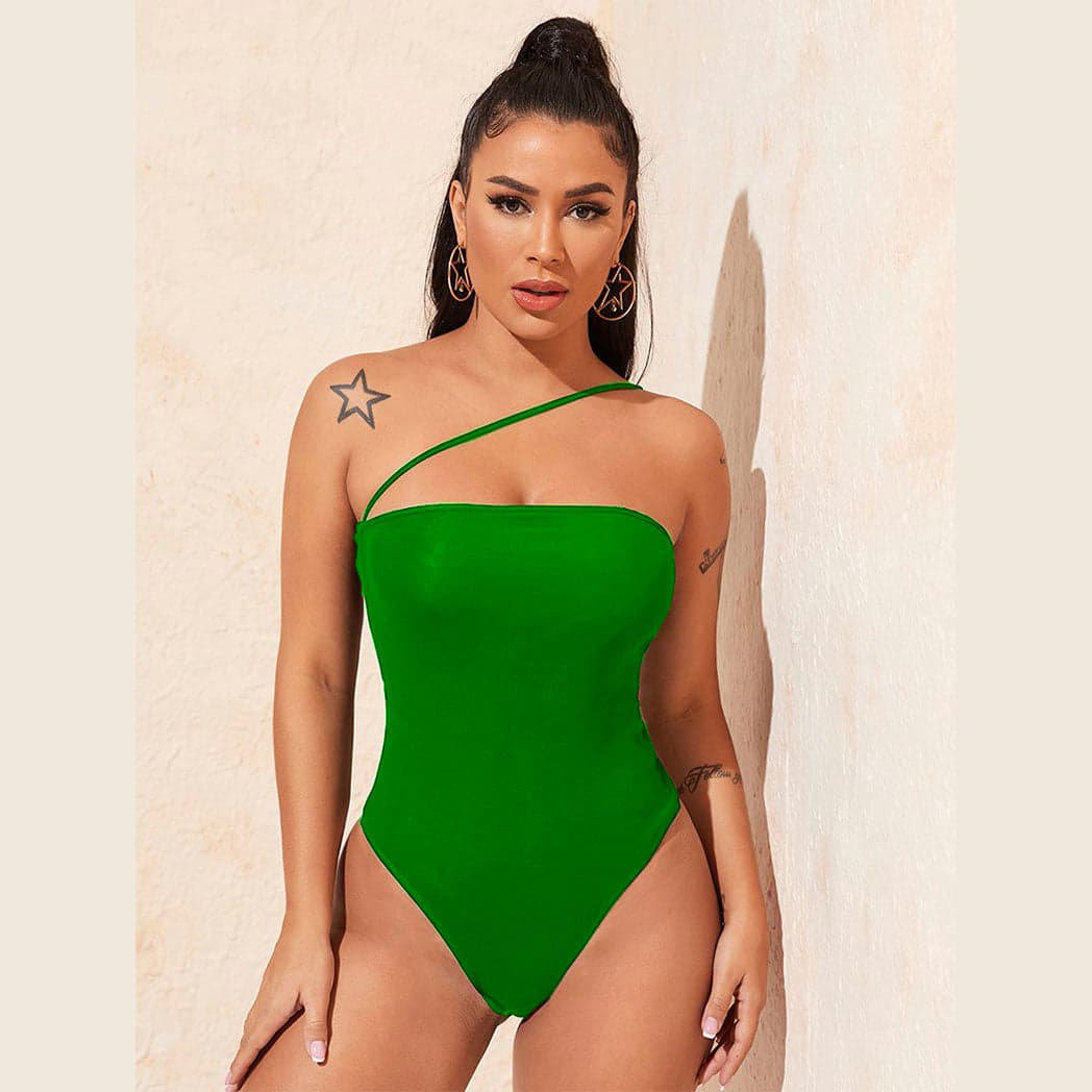 BODY SIN MANGAS CON TIRANTE DIAGONAL — foto 2