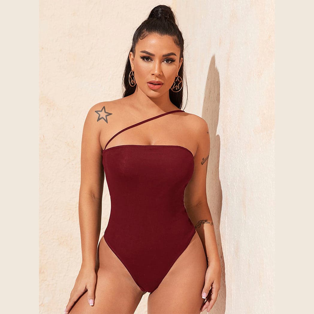 BODY SIN MANGAS CON TIRANTE DIAGONAL — foto 8