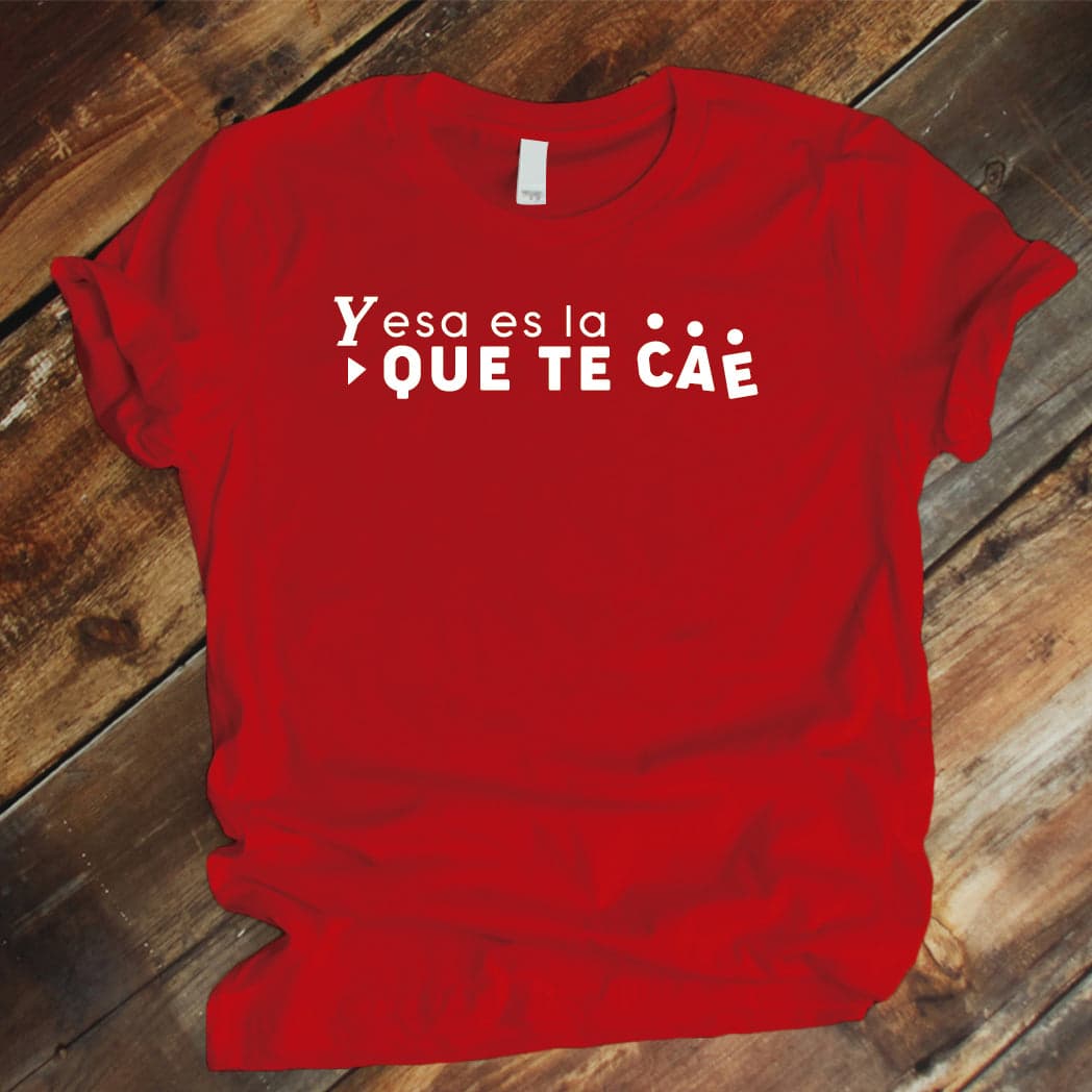 Camiseta Estampada T-shirt  Y ESA ES LA QUE TE CAE (HOMBRE) — foto 6