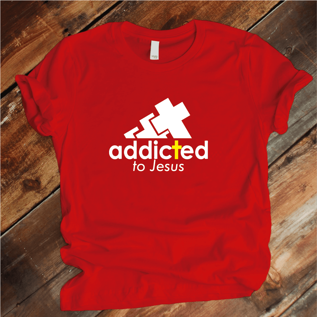Camiseta estampada unisex T- Shirt Addicted to Jesus — foto 11