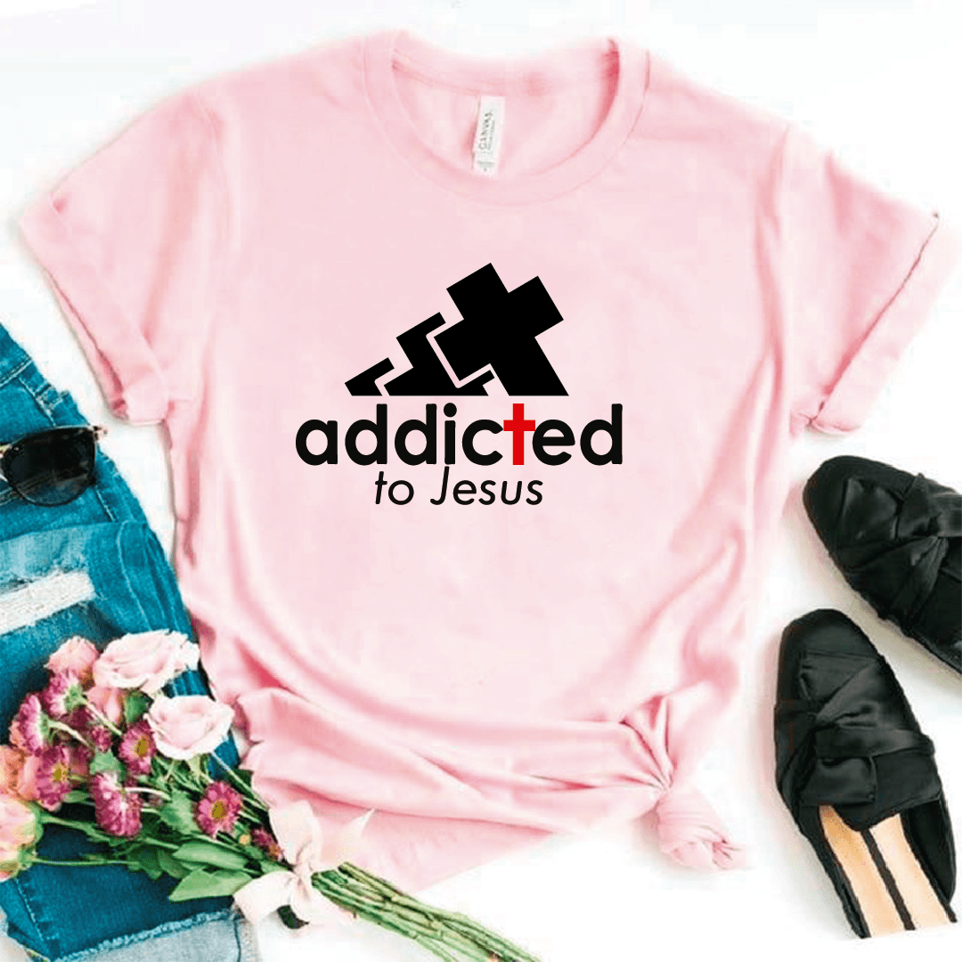 Camiseta estampada unisex T- Shirt Addicted to Jesus — foto 8