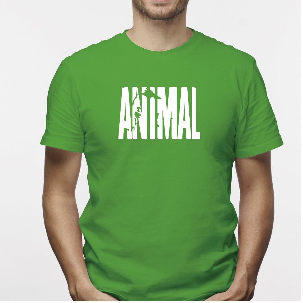 Camisa estampada para hombre tipo T-shirt Animal — foto 2