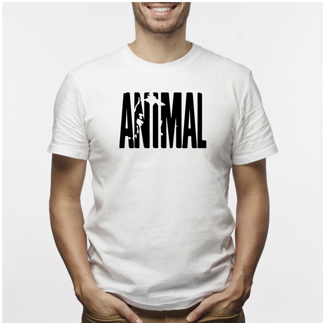 Camisa estampada para hombre tipo T-shirt Animal — foto 3