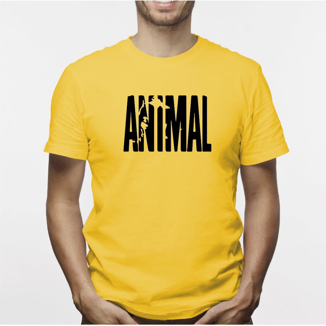 Camisa estampada para hombre tipo T-shirt Animal — foto 4