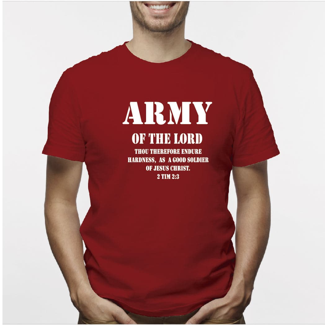 Camiseta estampada hombre Tipo T-shirt Army  of the lord — foto 2